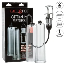 Optimum Series Kit Pompe à pénis 2 tubes 22cm
